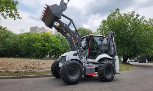 Экскаватор-погрузчик KNACK WESSON KW103-SPRO